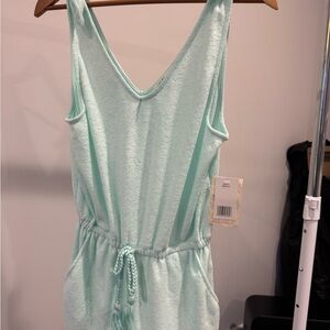 Miken Light Green Girls Swim coverup